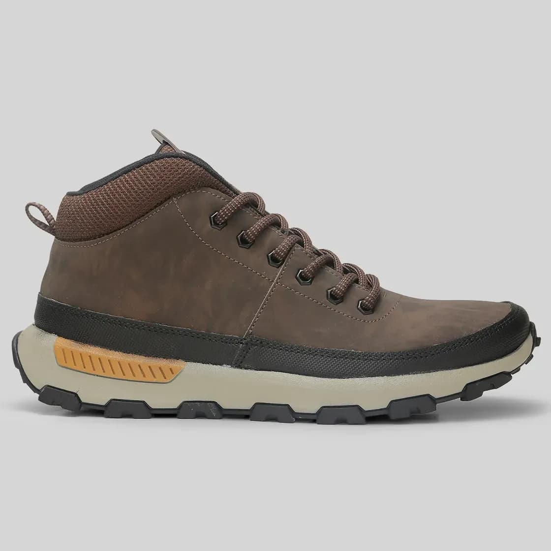 Bota Coturno  Adventure Hiking  Boots Masculino Marrom Trilha