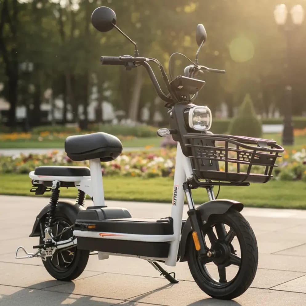 Bicicleta Elétrica Scooter 500W Bateria Removível 48V 15Ah
