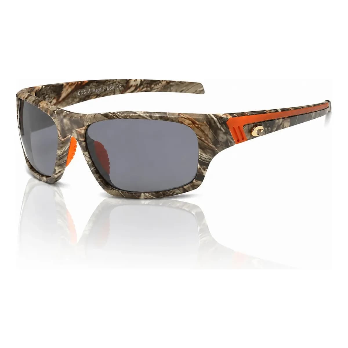 Óculos De Sol Polarizado  Uv400 Camuflado Cinza Pesca Sport