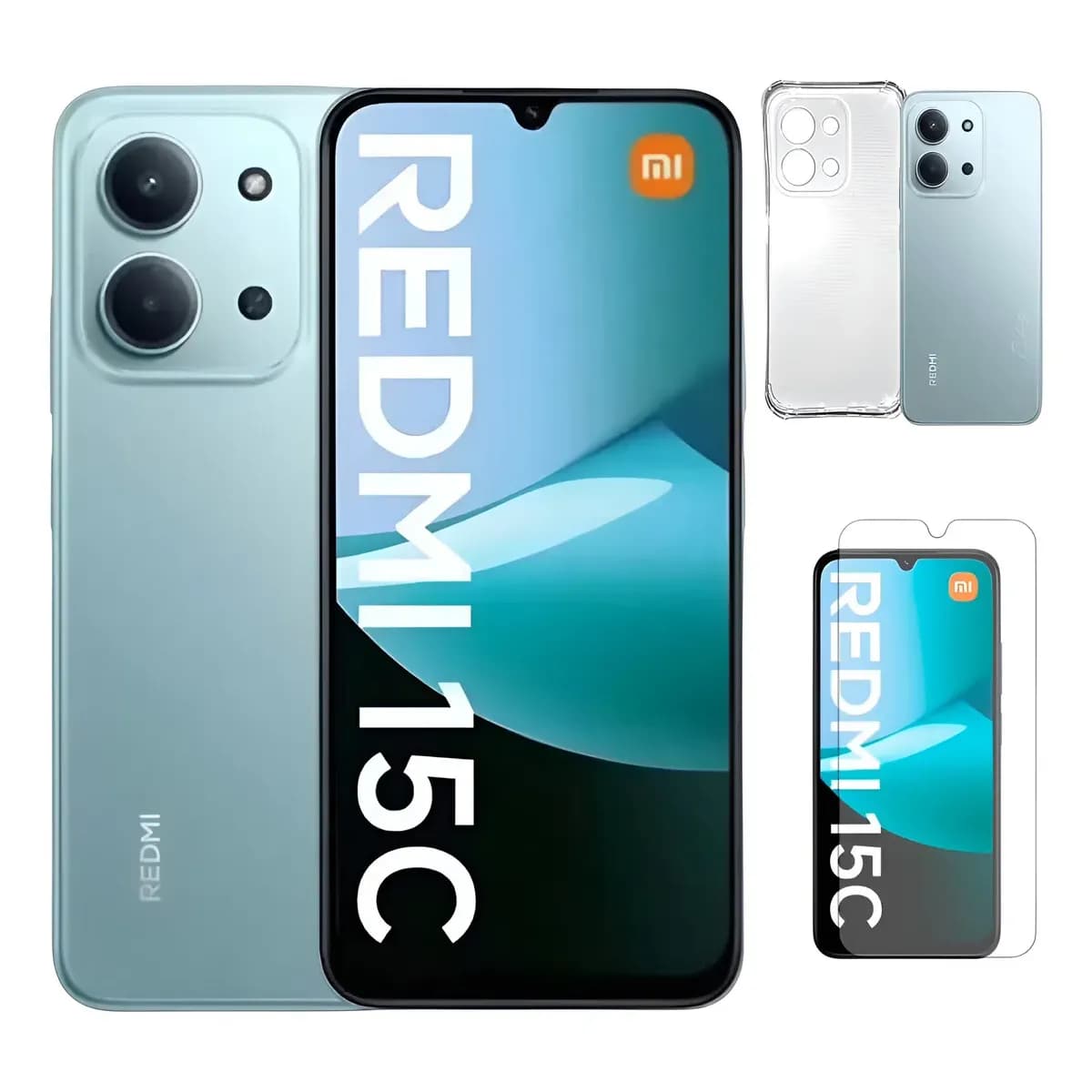 Redmi 15c Xiaomi 256gb/8gb Ram Dual Sim + Cor Verde-claro