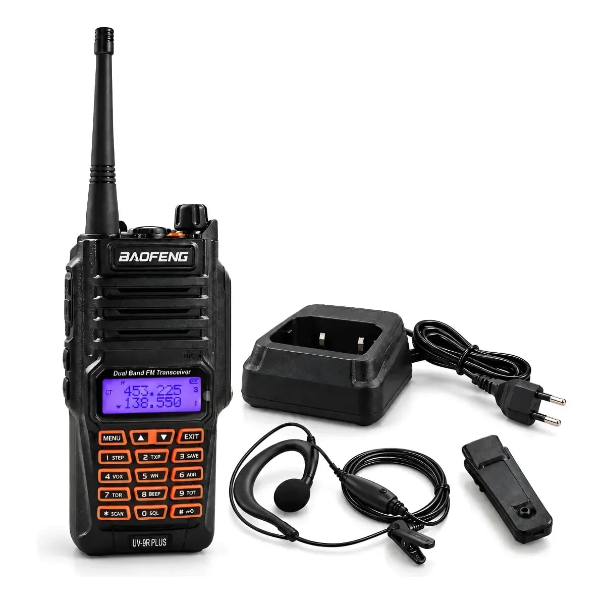 Radio Comunicador Baofeng Uv9r Plus Walkie Talkie Uhf Vhf Fm