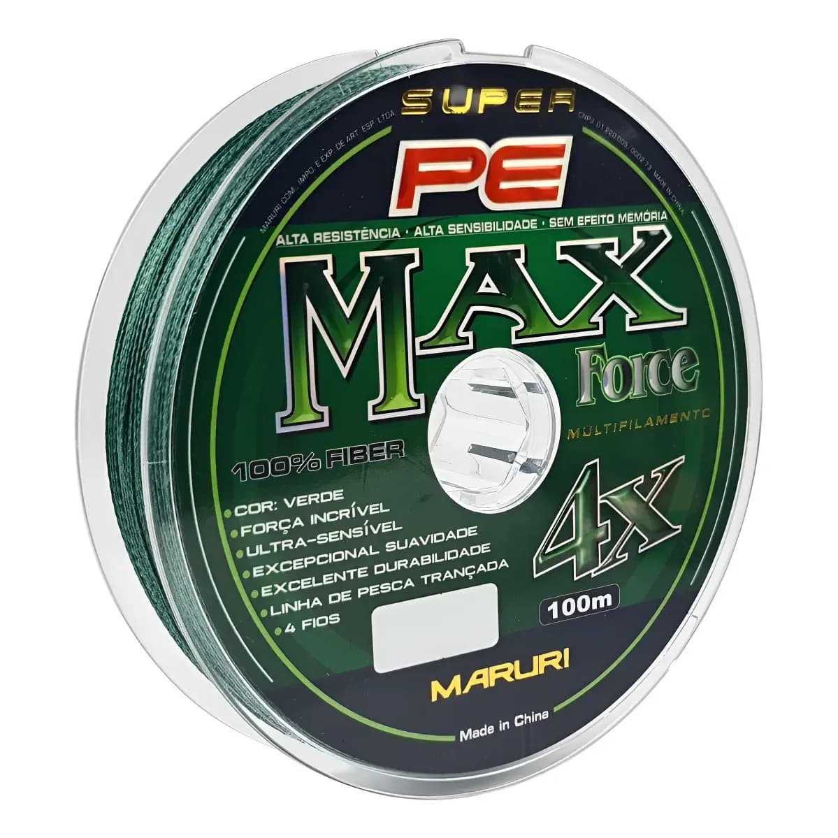 Linha Multi Maruri Pe Max Force 0,60mm 70lbs/31,8kg - 100m