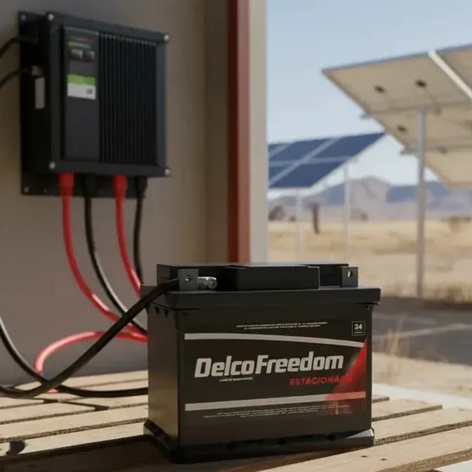 publi | Bateria Estacionária Delco Freedom Df700bf 12v 46ah Solar