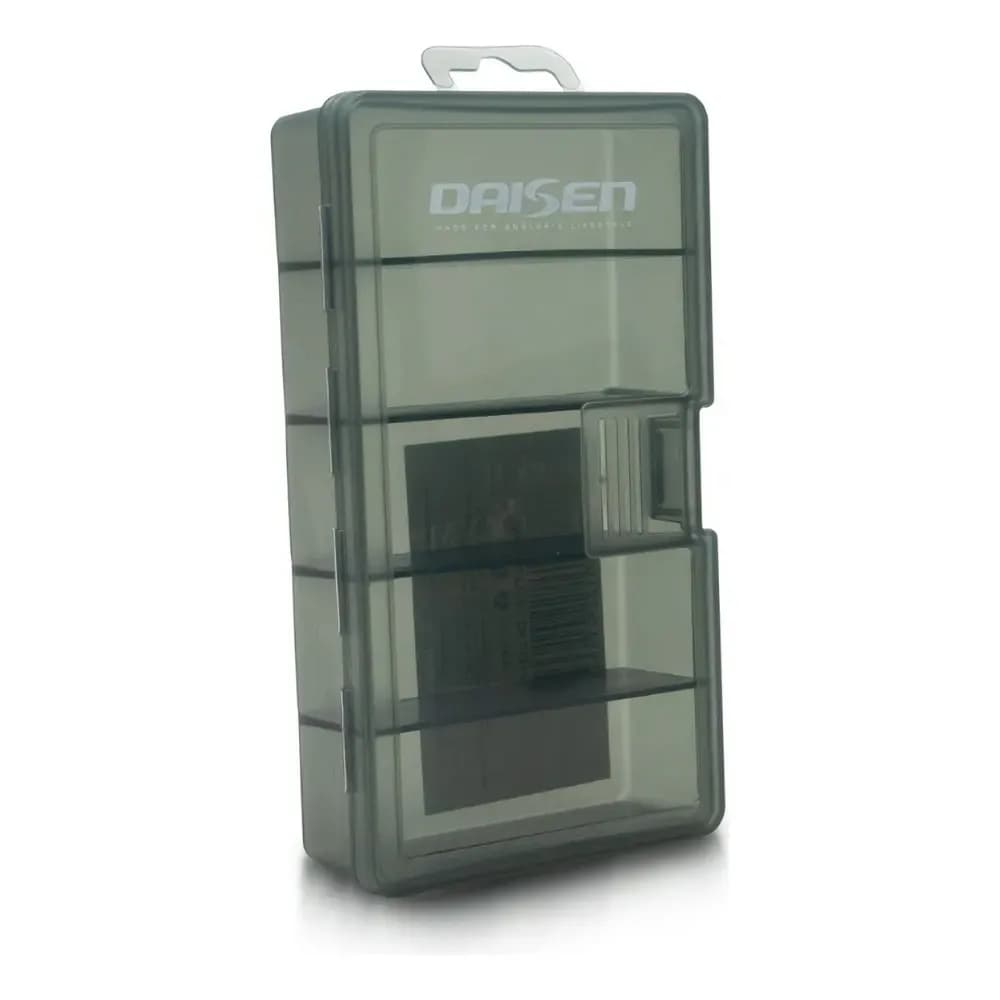Estojo De Pesca Daisen DS1103 Verde Com Compartimentos Internos 17,5x10,5cm