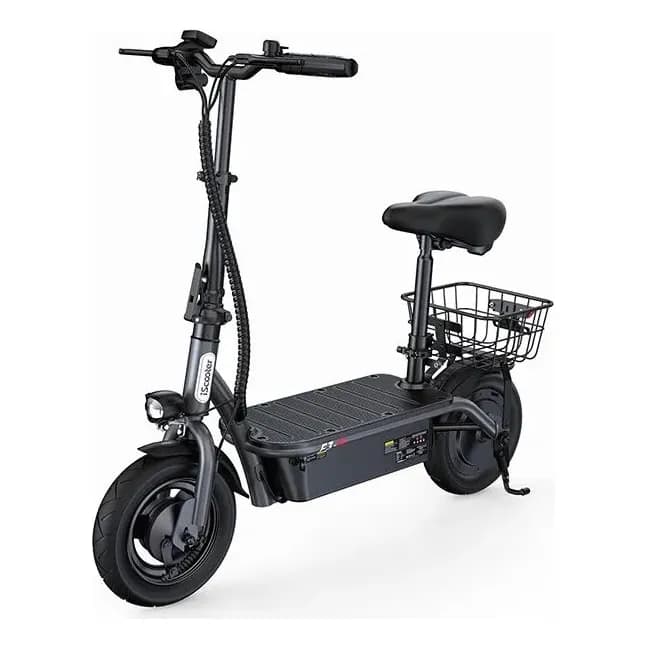 Scooter Elétrico F3 Dobrável Para Adultos Motor 1000w 45km/h Preto