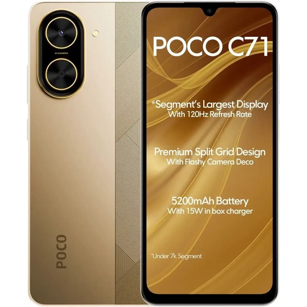 Xiaomi Pocophone POCO C71 Dual - 128GB, 4GB RAM
