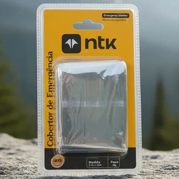 Cobertor Saco De Emergência Ntk Aluminizado