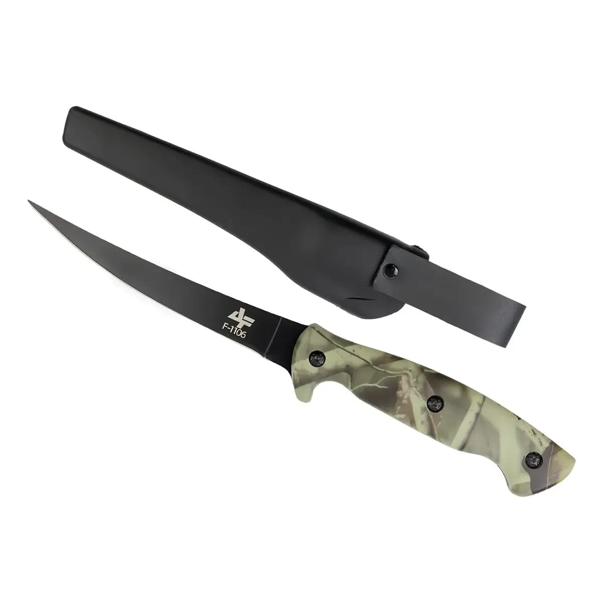 Faca Fileteira Full Tang Camuflada Albatroz  (30cm) - F-1106