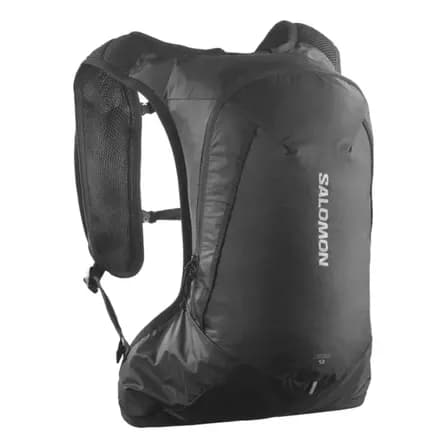Mochila Salomon Green Cross 12 Aventura Trilha Preto Liso