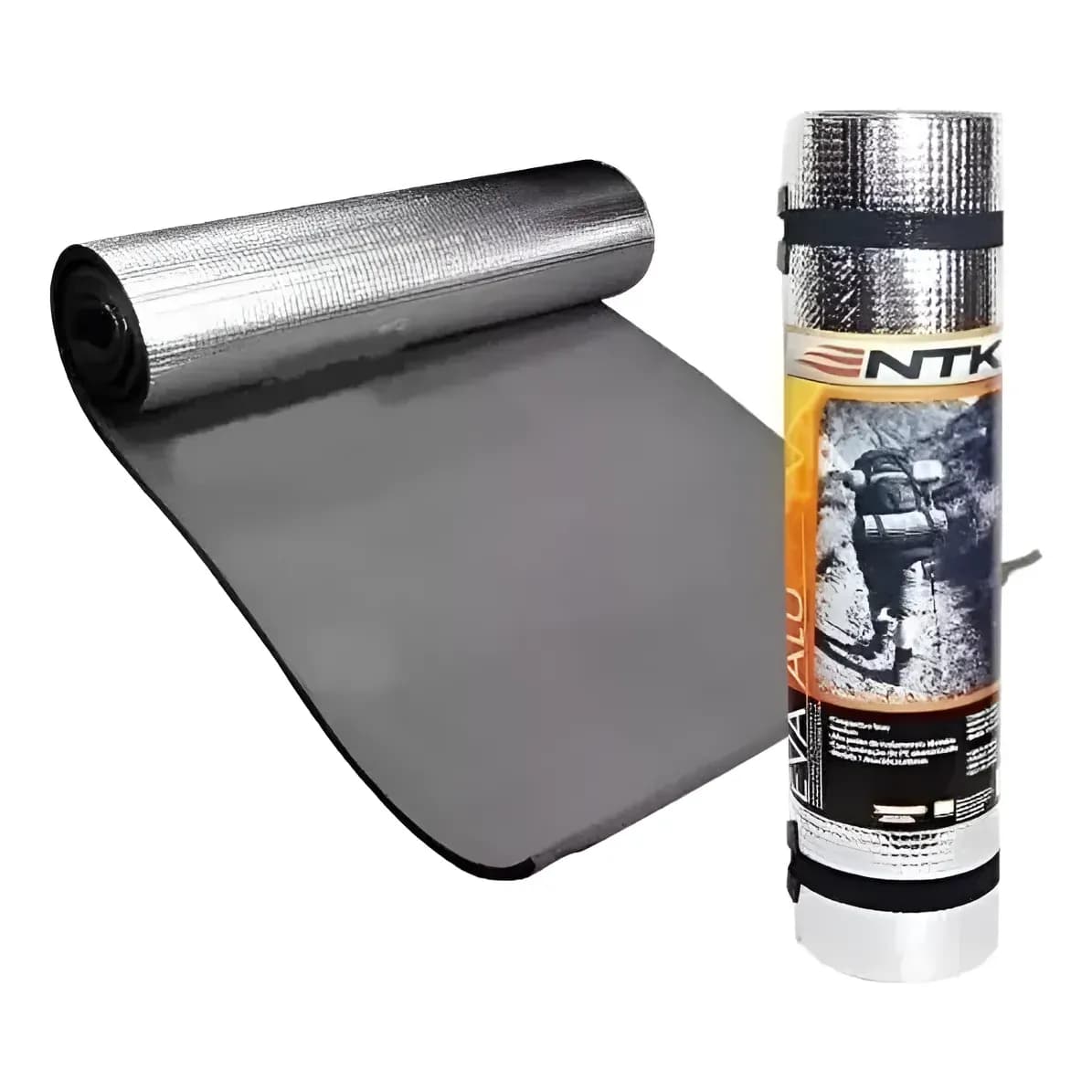 Isolante Térmico Camping Trekking Eva Aluminizado Nautika