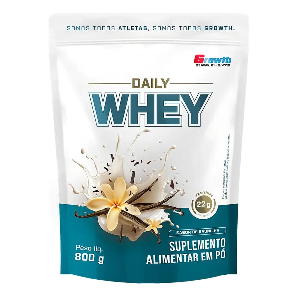 Daily Whey Protein 800g Growth Supplements