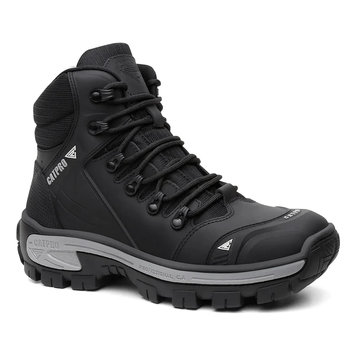 Bota Coturno Adventure Tática Militar Em Couro Catpro