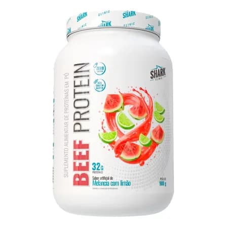 Suplemento Beef Protein Shark Pro Proteína Bovina + Colágeno pote 900g