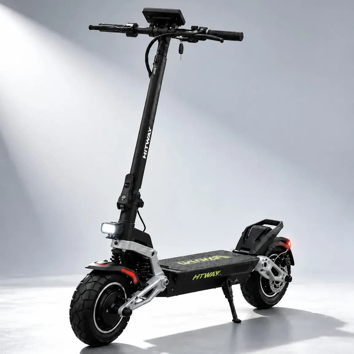 Patinete Elétrico Hitway H18 Max Dual Motor 1000w2 52v 27ah Cinza