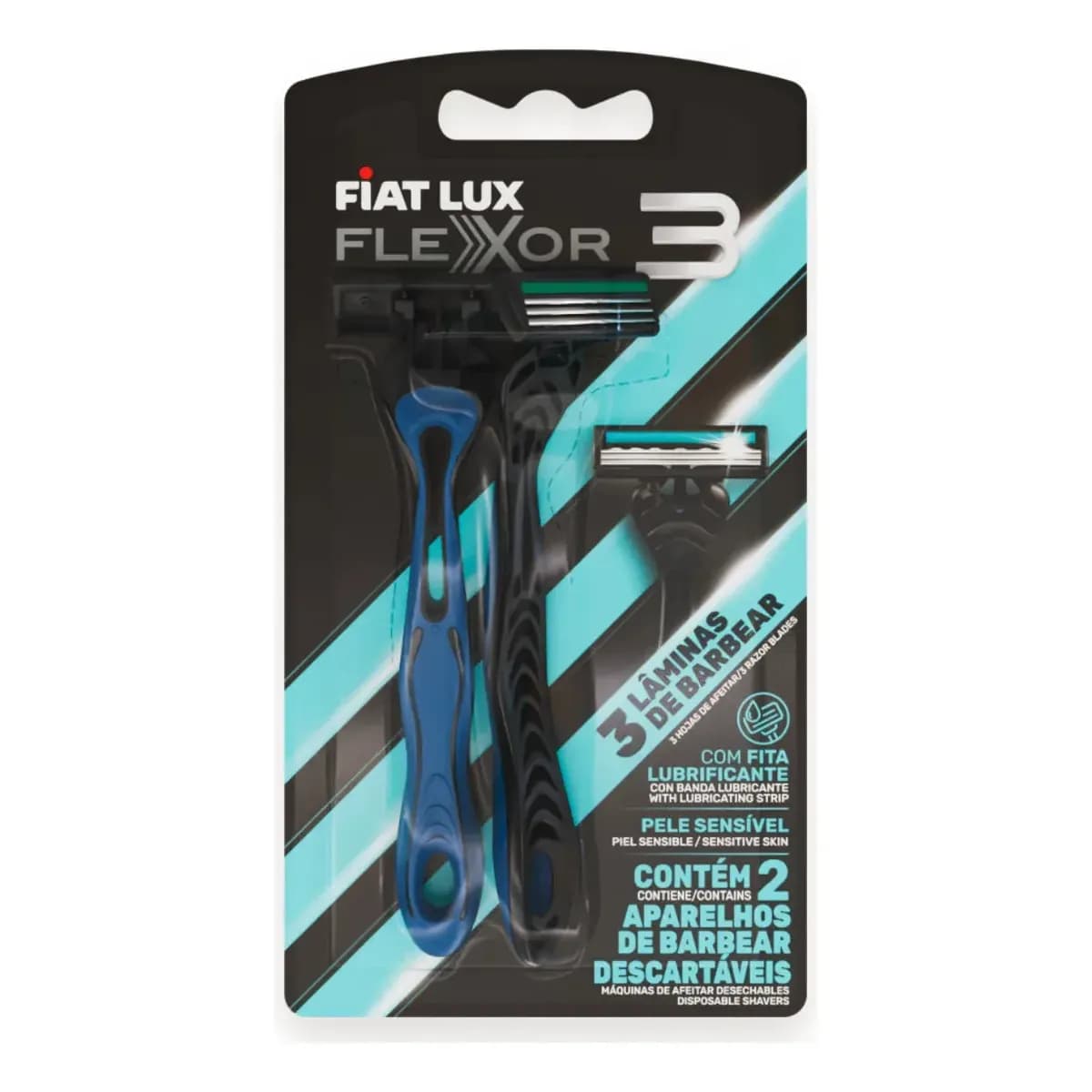 Aparelho De Barbear 3 Lâminas Prestobarba 2 Un Descartavel