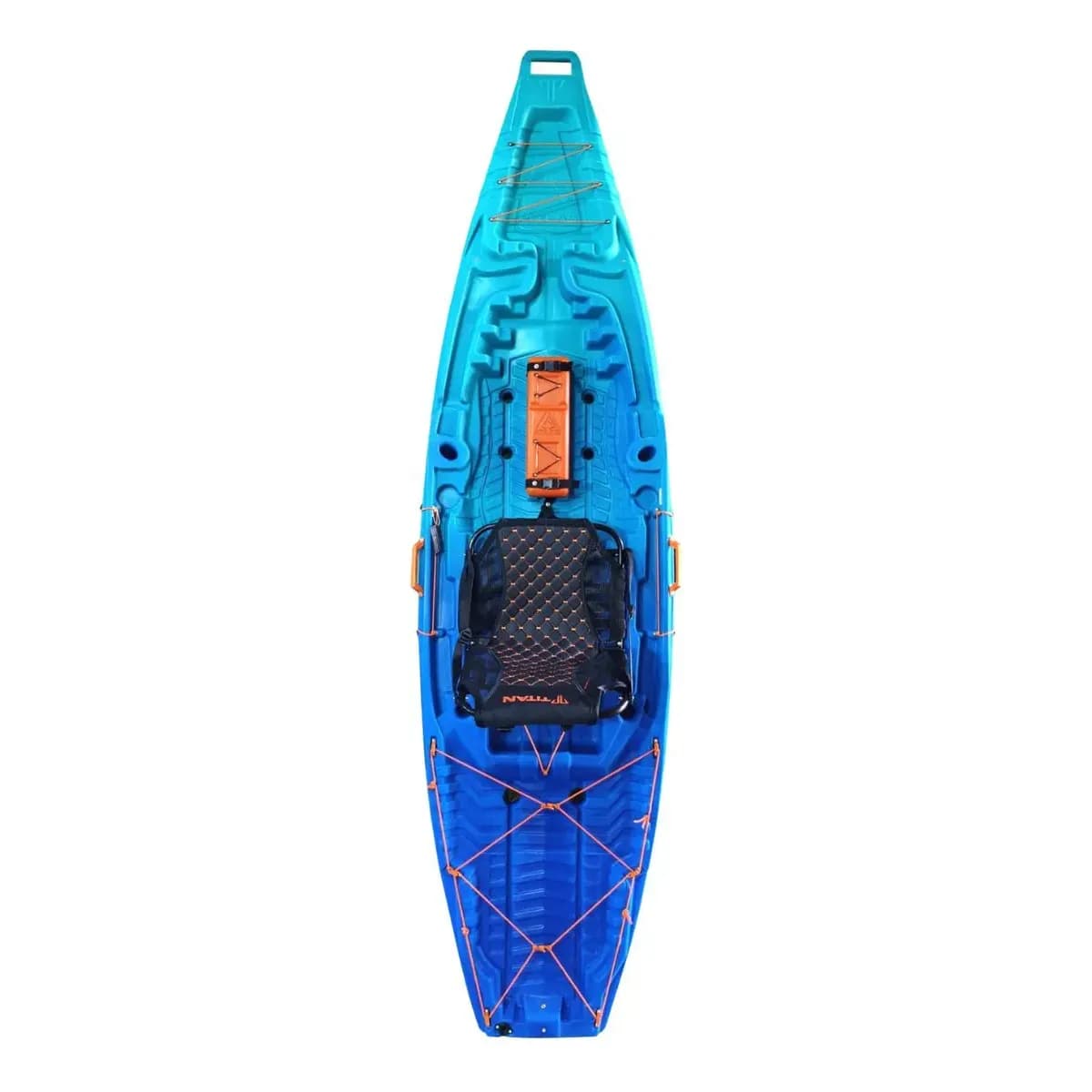 Caiaque Atlas De Pesca Com Remo E Cadeira - Titan Cor Pacifico