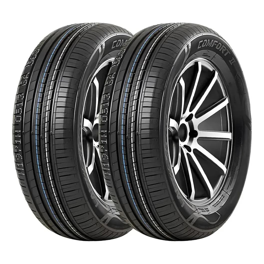 Kit 2 Pneus Lanvigator Comfort Ii 175/75r14 Aro 14 86t T