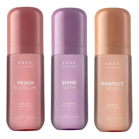 Braé By Ana Paula  3 Body Splash Peach + Perfect  + Shine