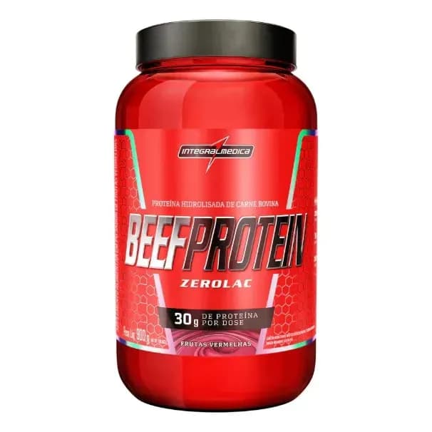 Beef Protein 900g Integralmédica Sabor Frutas Vermelhas