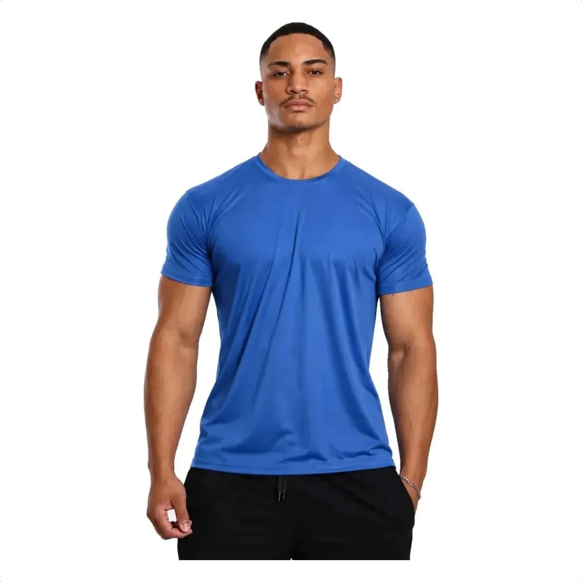 publi | Camiseta Masculina Dry Fit Proteção Solar Uv Lisa