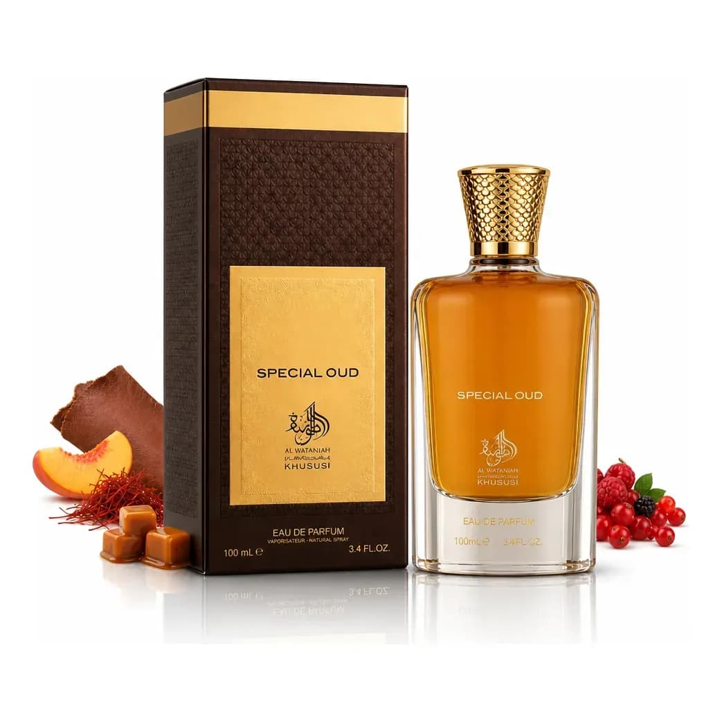Perfume Árabe Special Oud Al Wataniah Unisex 100 Ml Original