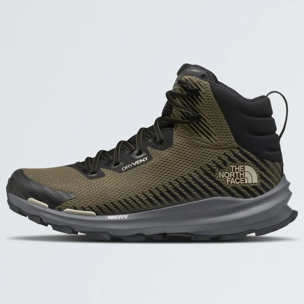 Bota Masculina Vectiv Fastpack Mid Wp The North Face Military Olive/tnf Black Lisa 44 Br