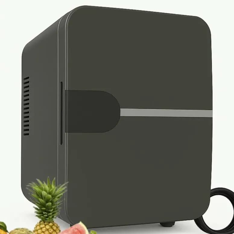 Mini Geladeira Portátil 4l 12v Quente E Frio Para Carro