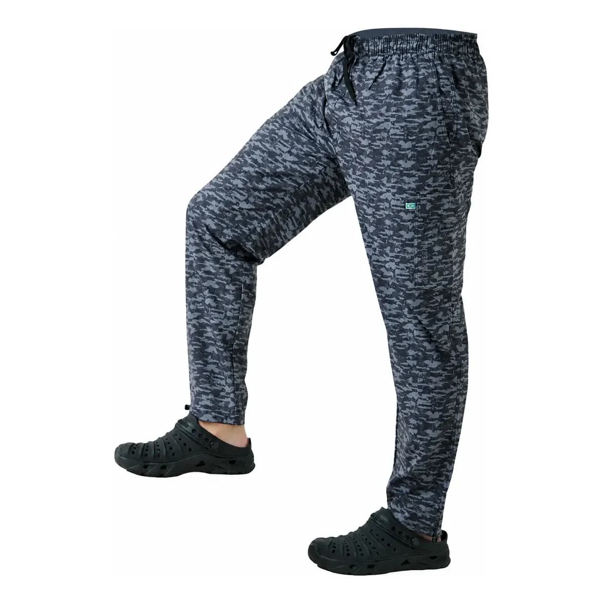 Calça De Proteção Solar Uv Flex - Mar Negro