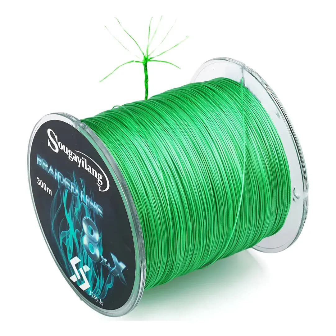Linha De Pesca Multifilamento 8 Fios 300m 0,148mm A 0,45mm