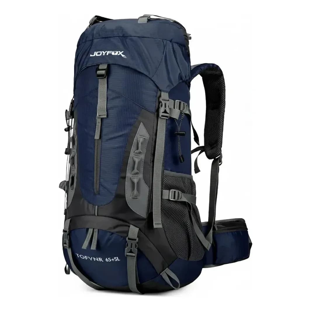 Mochila Cargueira Joyfox 65+5l Impermeável Trilha Camping Viagem Reforçada Respirável Tofynr Profissional