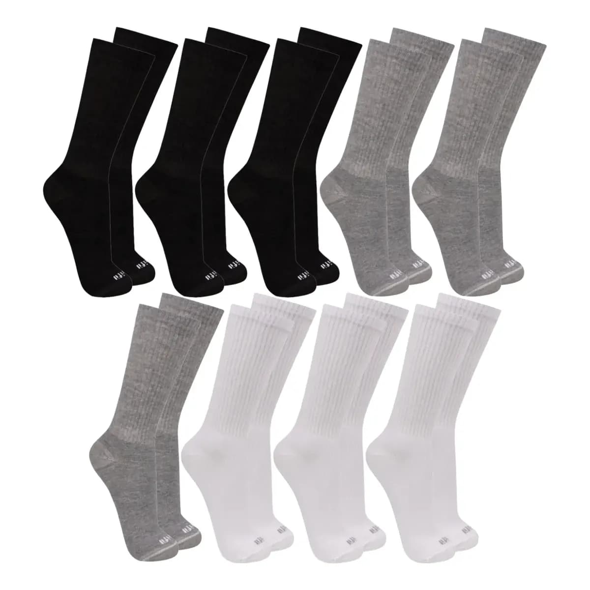Kit 9 Pares De Meias Cano Longo Lisa Trifil Sport Original