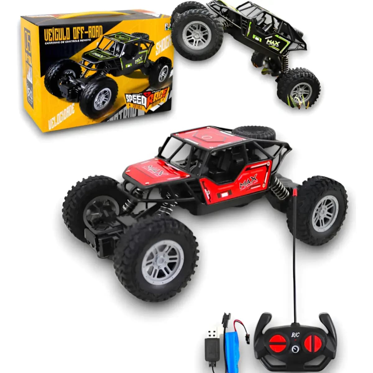 Carrinho de Controle Remoto Off Road