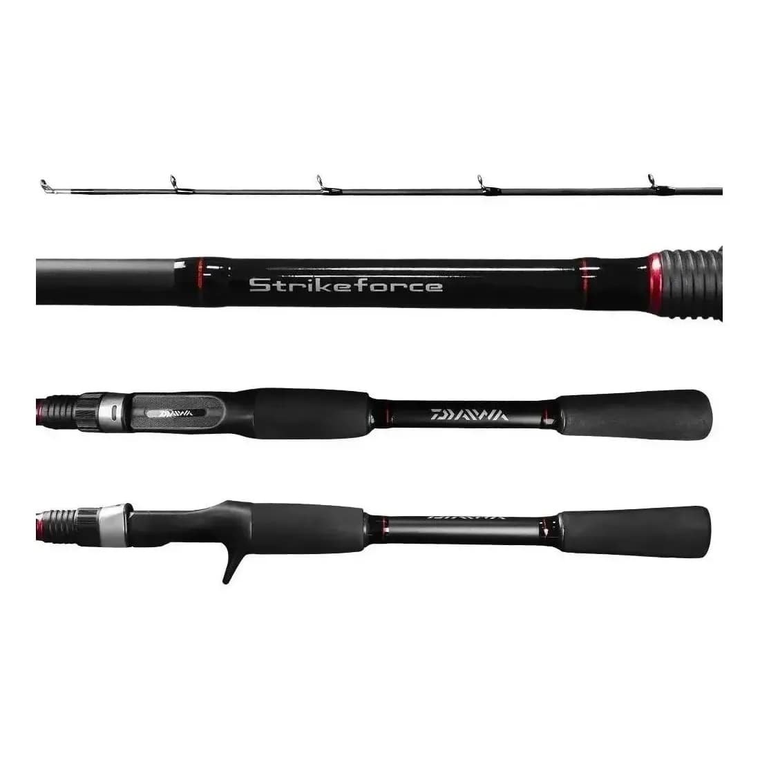 Vara Carretilha Daiwa Strikeforce 6'0 1,83m 12-25lb - 2 Partes