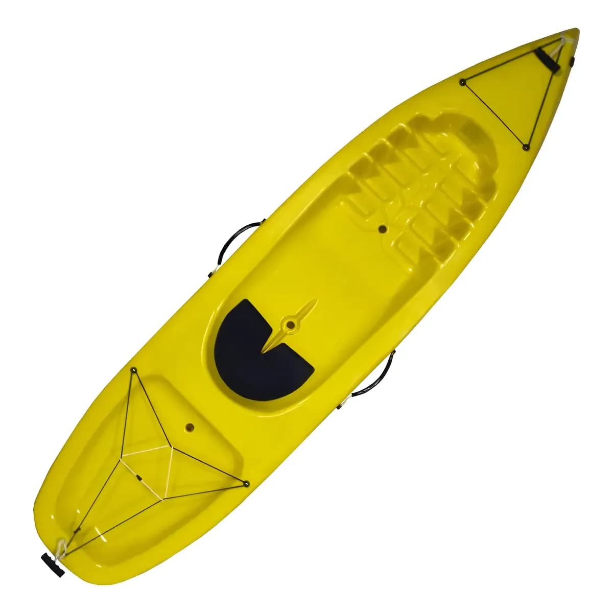 Caiaque Pinguim Com Remo Caiaker Cor Amarelo