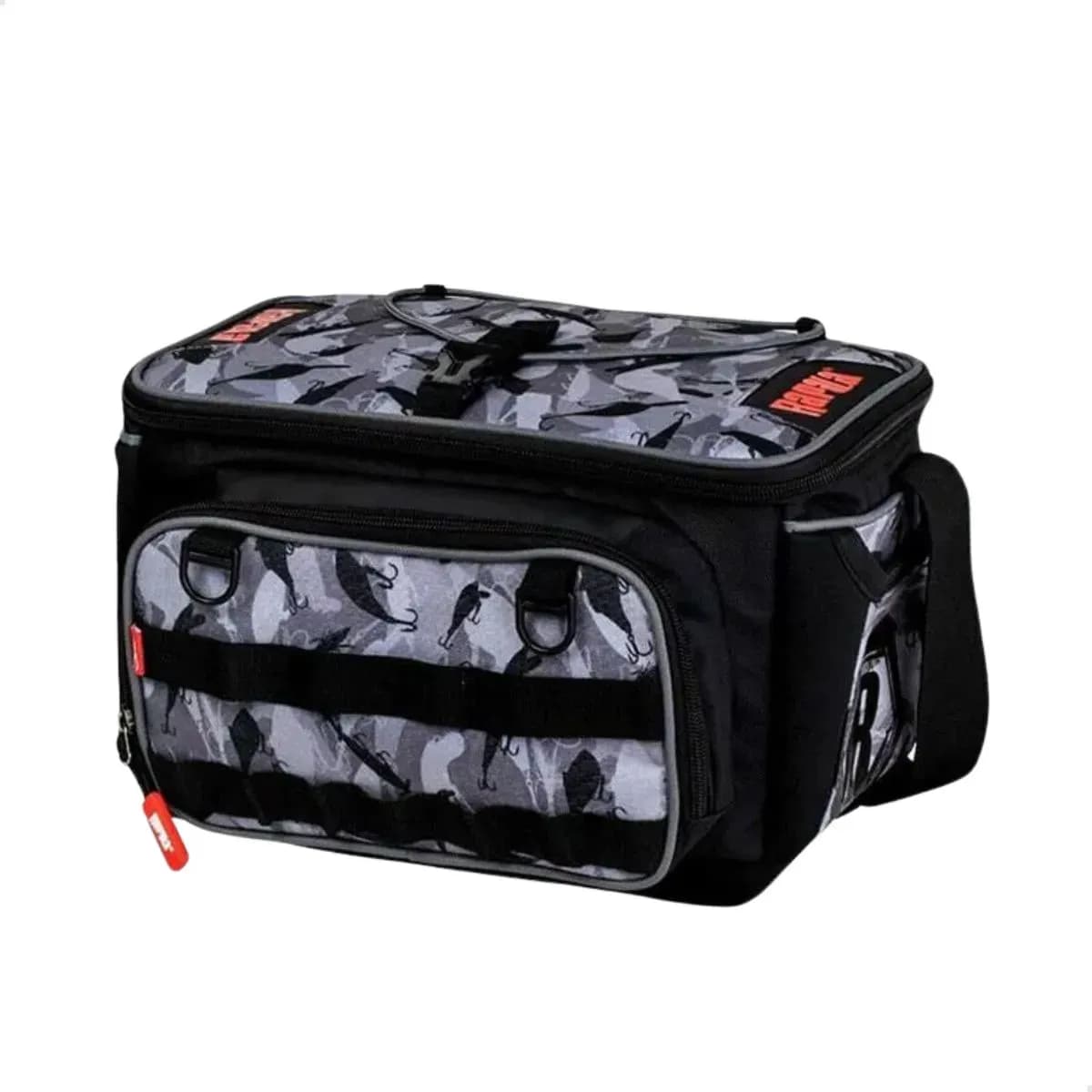 Bolsa Pesca Rapala Lurecamo Tackle Bag Lite Cinza Camuflado