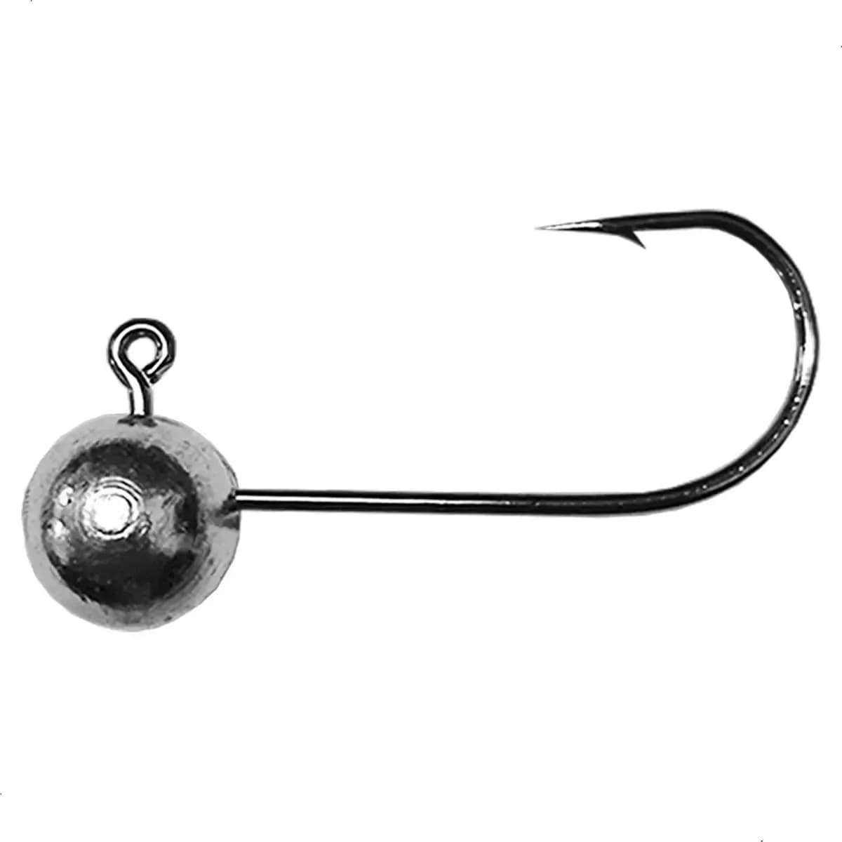 Kit 10 Jig Head Para Isca Soft Camarão Artificial Robalo