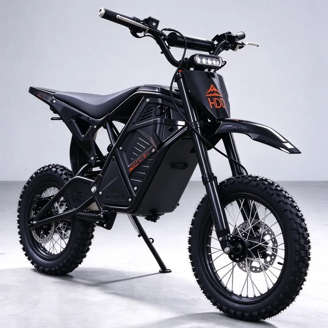 Hdj Bicicleta Elétrica Gt-v8 Off-road 1000w Lítio 50-60km Preto M