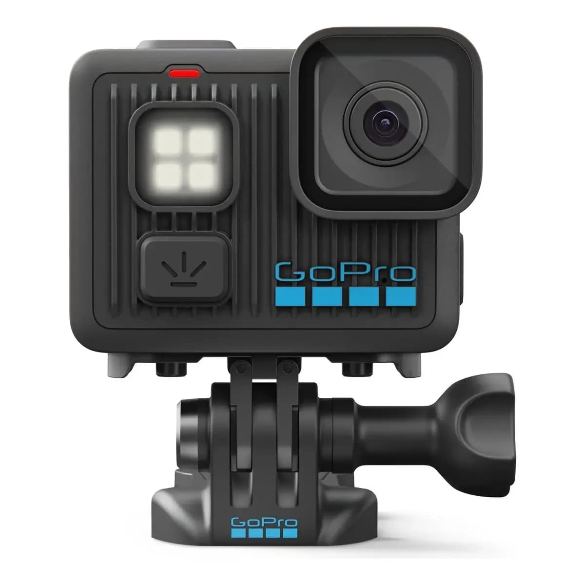 GoPro LIT HERO - Câmera de Ação Compacta à Prova d'água com Luz Integrada, Vídeo 4K60 Ultra HD, Foto de 12 MP, Tela Sensível ao toque, Estabilização HyperSmooth