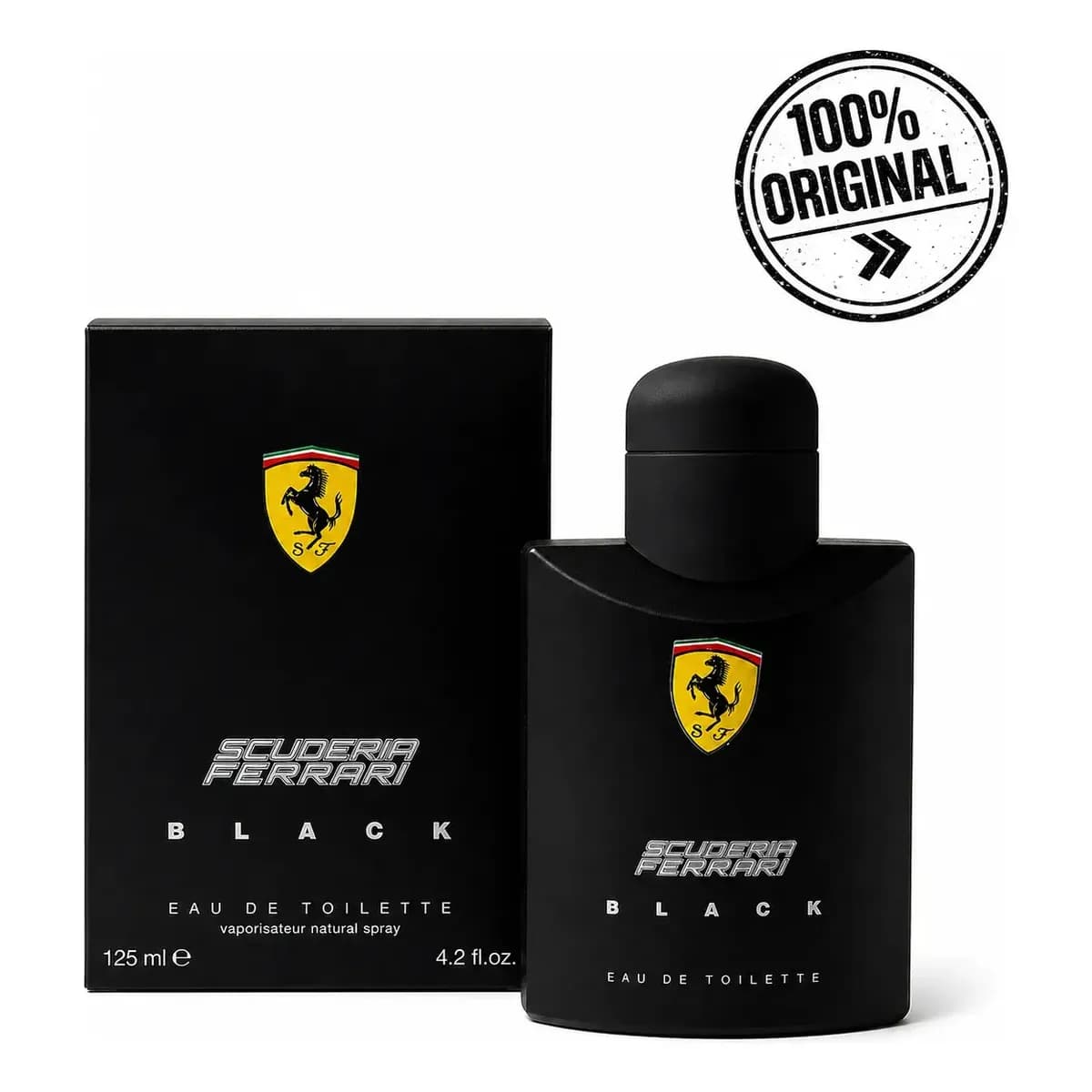 Ferrari Black Masculino Eau de toilette Spray 125ml