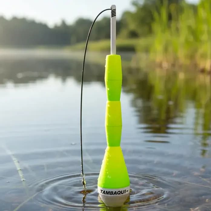 Boia Torpedo Tambaqui 55g - Jr Pesca  (pino) Cor amarelo (201