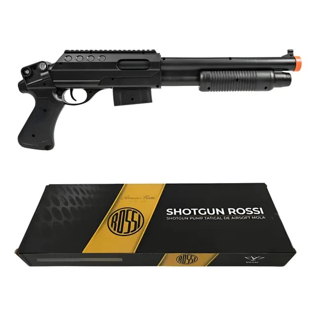 Shotgun Escopeta Airsoft Pump Short Tactical Mola 6mm Rossi