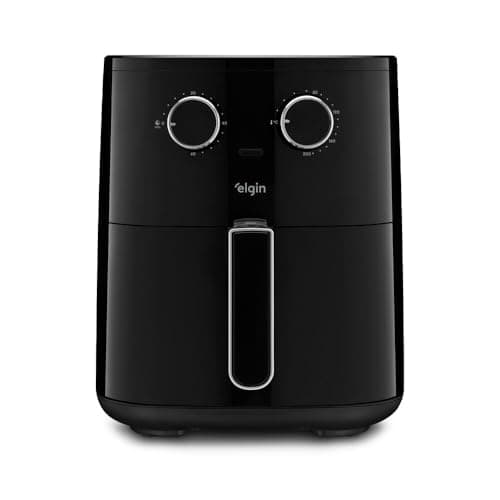 Fritadeira Air Fryer Six Fry Elgin 6,5L Cesto removível 1.500W Preta 220V