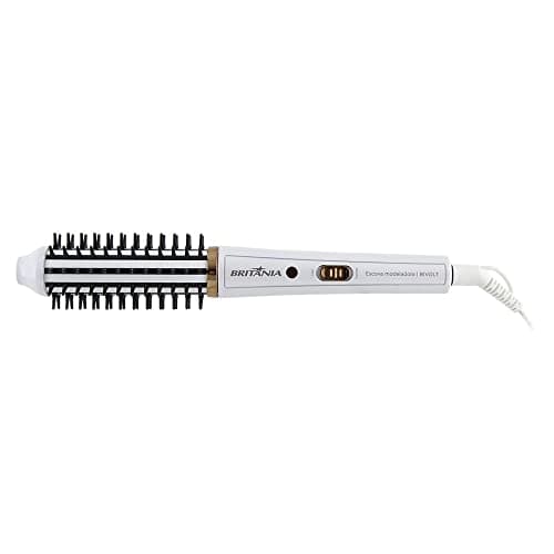 Britânia Escova Modeladora BEC04 2 em 1 Bivolt Plástico e Metal