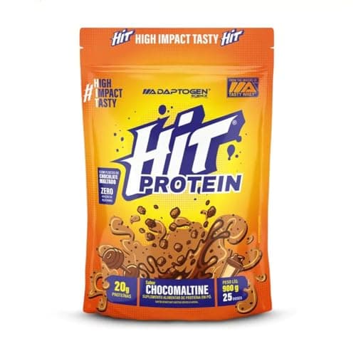 HIT Protein (900g) Sabor Chocomaltine – Adaptogen Scinece | 20G Proteina por dose