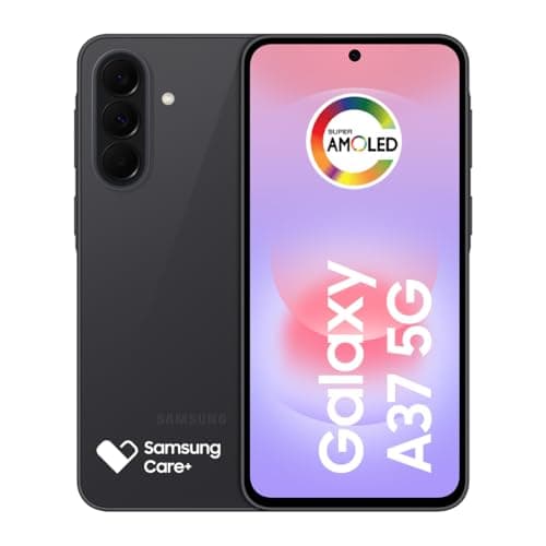 Celular Samsung Galaxy A37 5G 128GB, 6GB RAM, Câmera 50MP (Preto