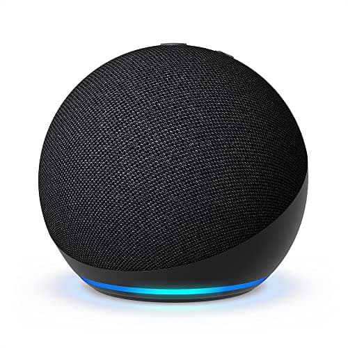 Echo Dot (Geração mais recente) Smart speaker com Alexa, som vibrante e potente, Wi-Fi e Bluetoot