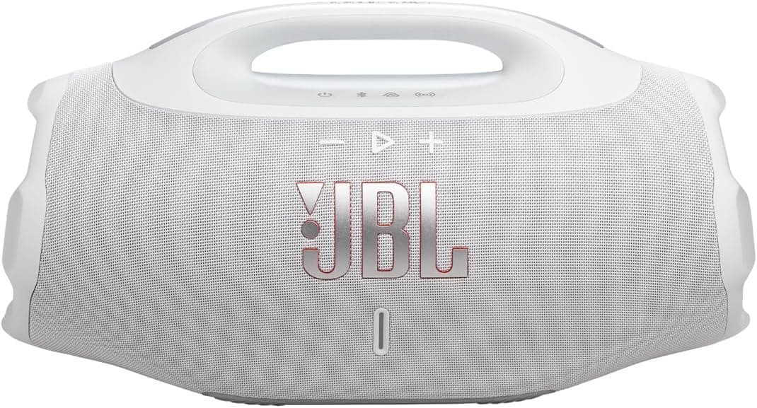 Caixa de Som Portátil Jbl Boombox 4, Bluetooth, Branco