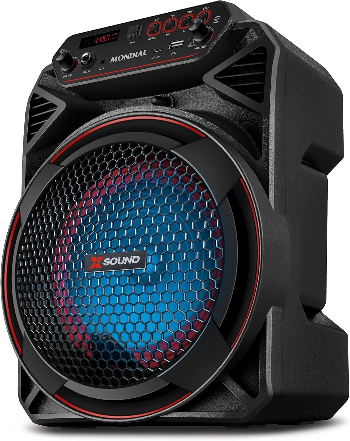 Caixa Amplificada Xsound, Mondial, Preto, 220W RMS, Bivolt - CM-220